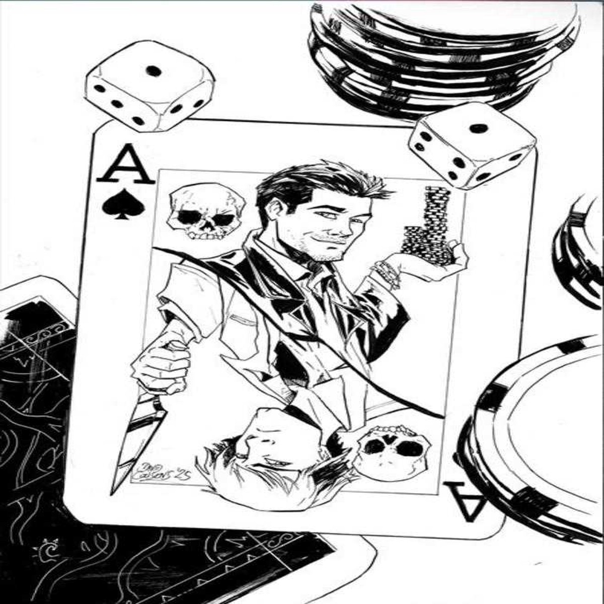 Supernatural #2 Cover L David Cousens 1:11