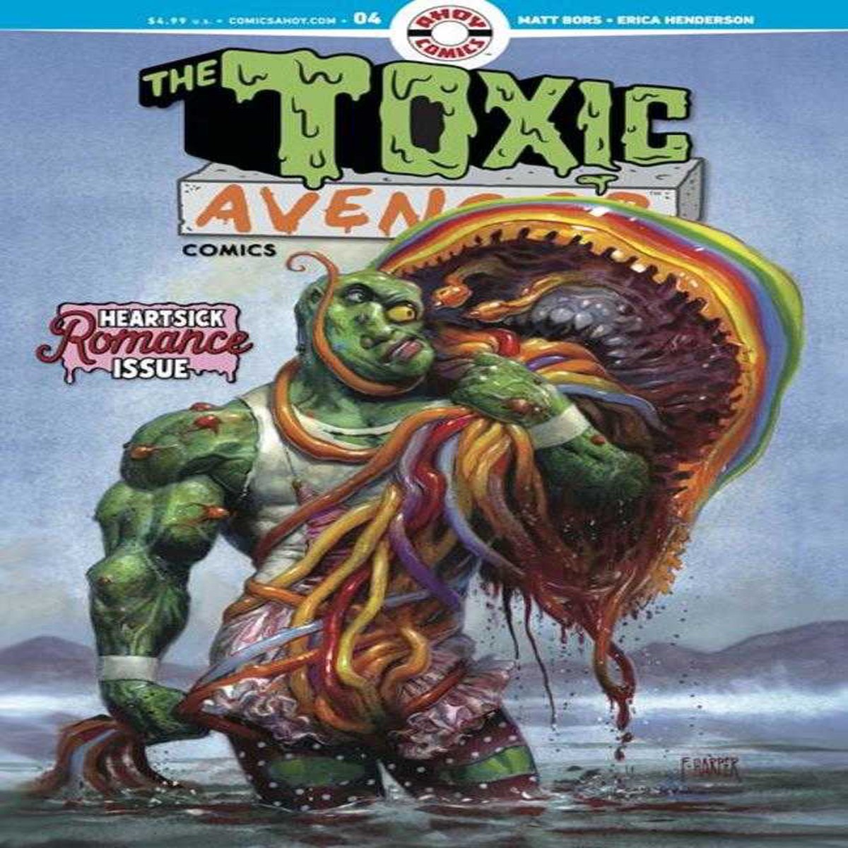 Toxic Avenger Comics #4 Cover A Fred Harper (Mature)