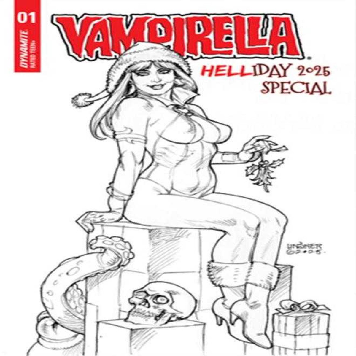 Vampirella Helliday 2025 Special #1 Cover D Linsner 1:10