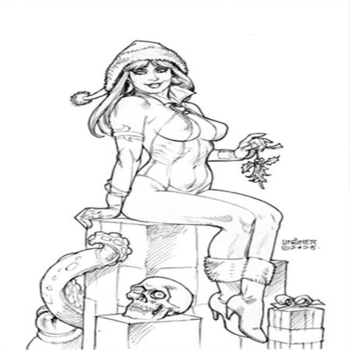 Vampirella Helliday 2025 Special #1 Cover F Inc 1:15
