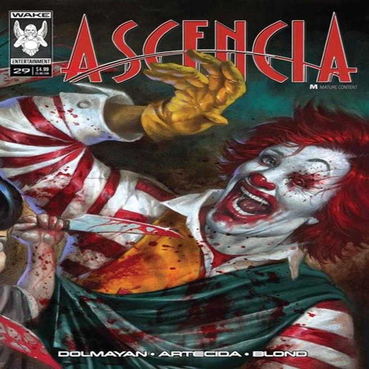 Ascencia #29 Cover B Lucio Robes Toga Variant (Mature)