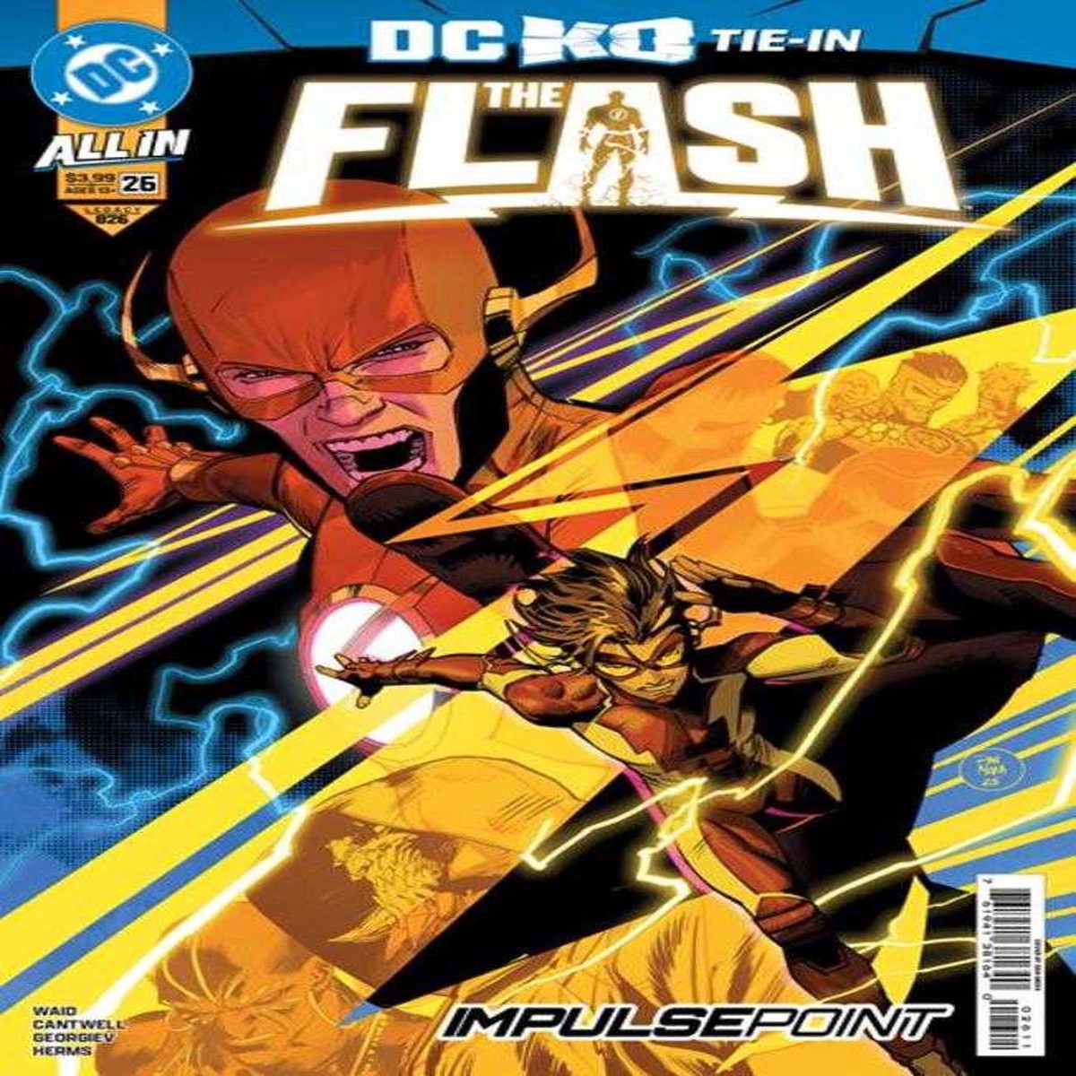 Flash #26 Cover A Dan Mora (DC K.O.)