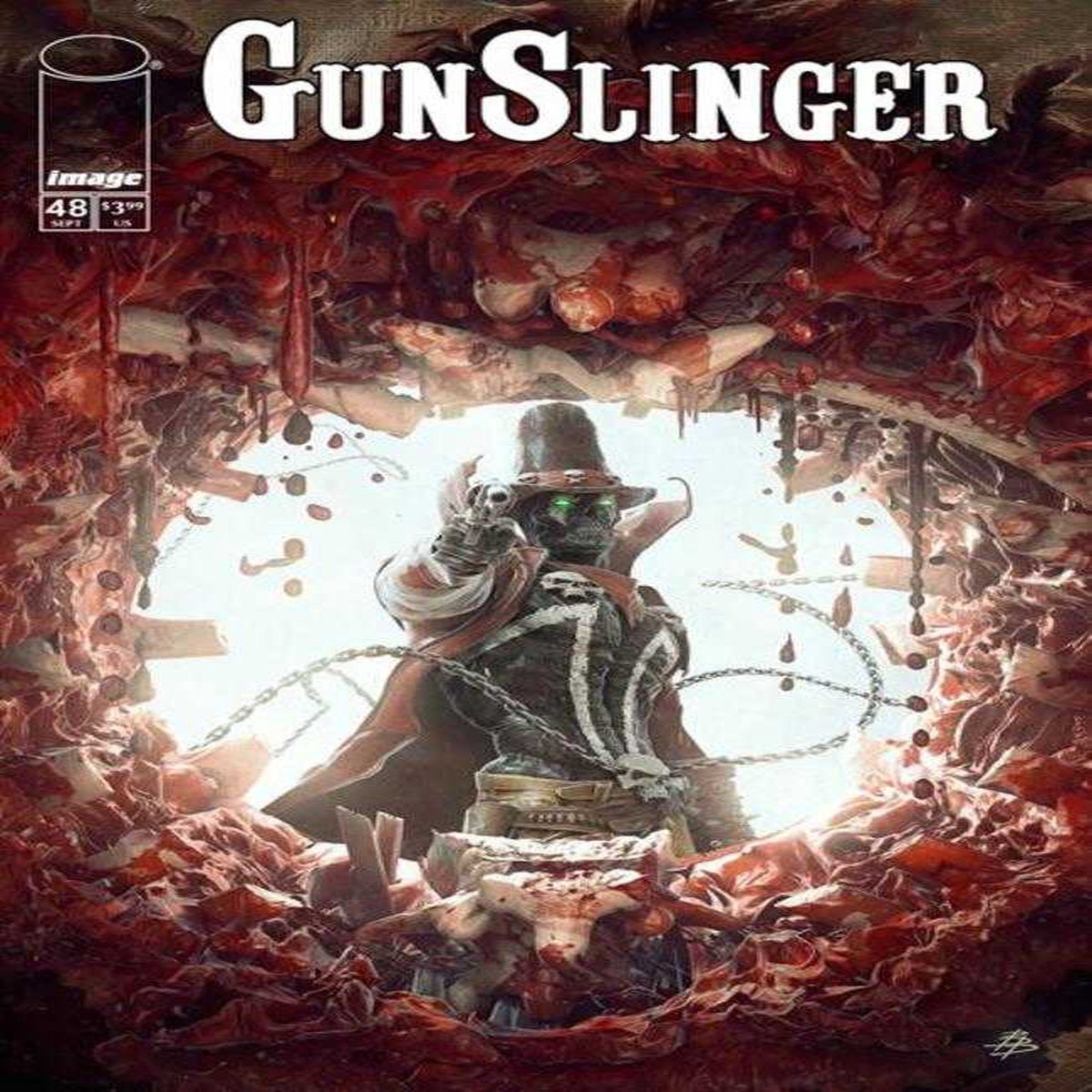 Gunslinger Spawn #48 Cover A Bjorn Barends