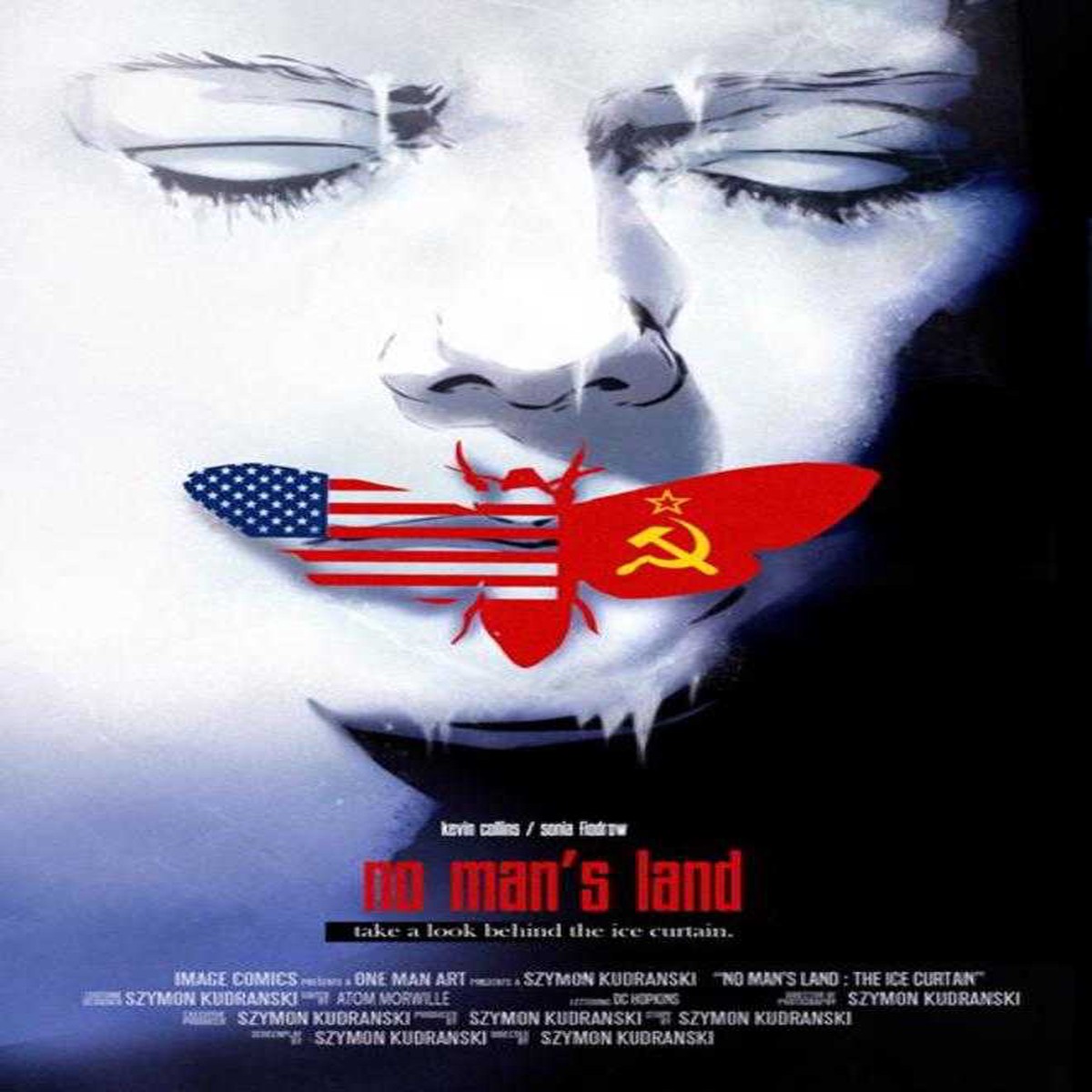 No Mans Land #2 (Of 4) Cover B Szymon Kudranski Silence Of The Lambs Homage Variant