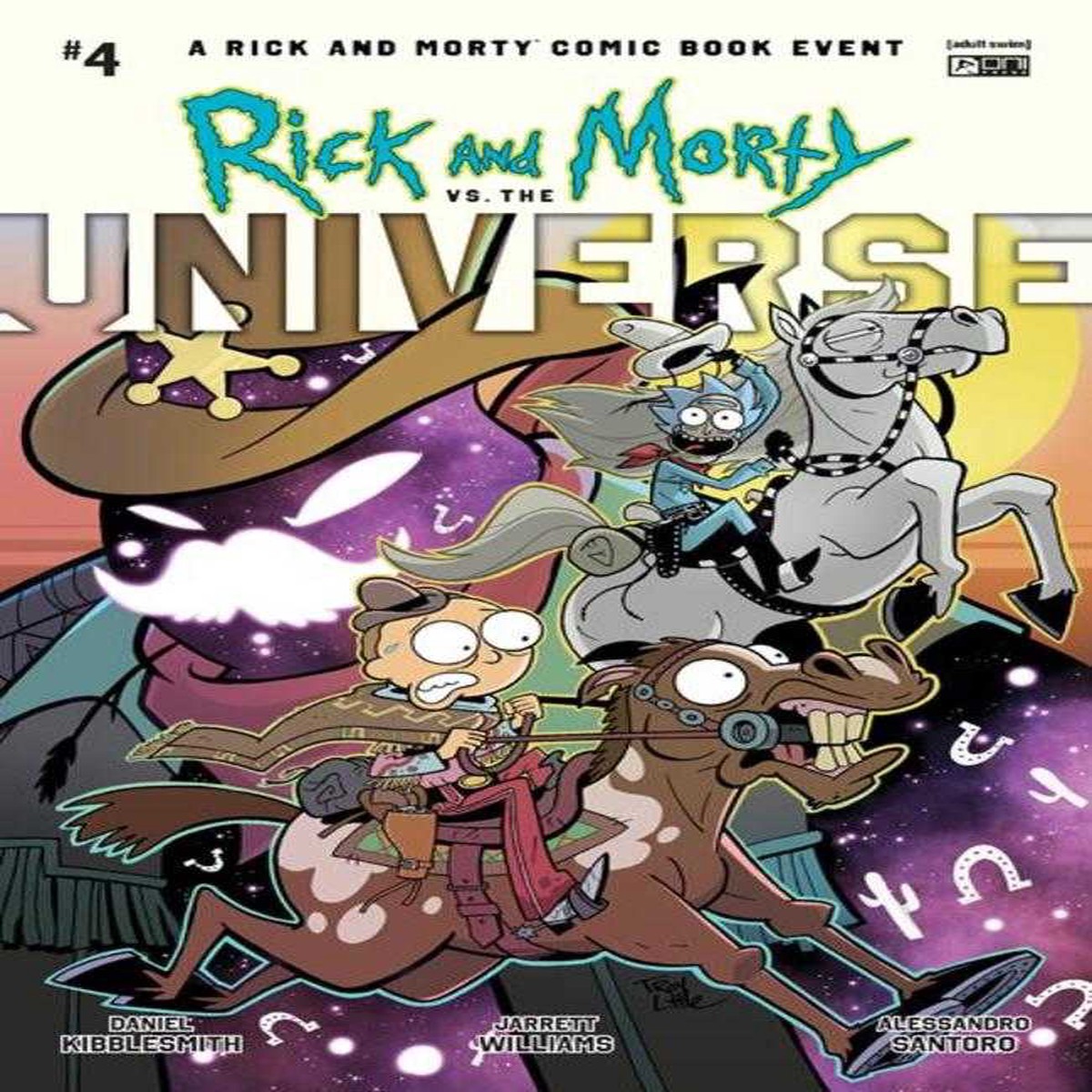 Rick And Morty vs The Universe #4 (Of 4) Cover B Troy Little Variant