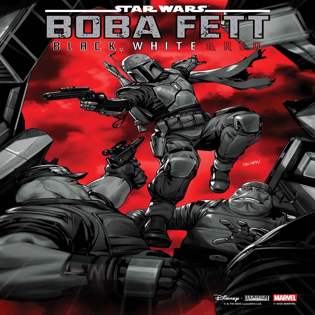 Star Wars: Boba Fett Black, White & Red #2