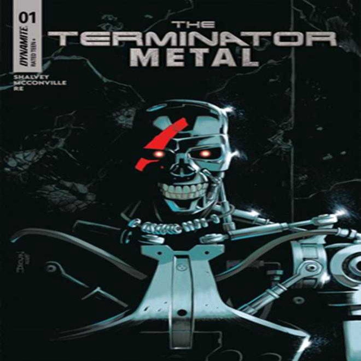 Terminator Metal #1 Cover A Declan Shalvey