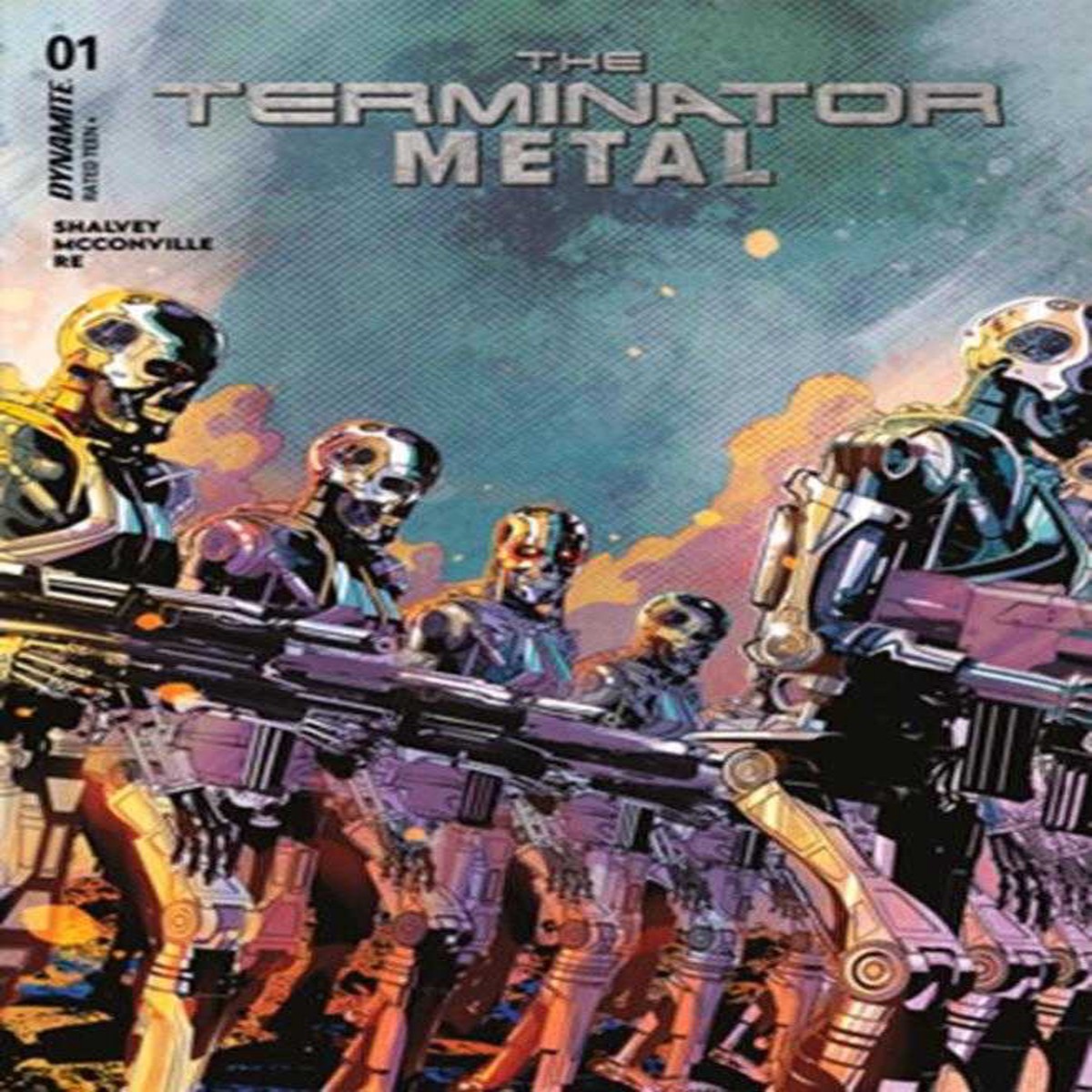 Terminator Metal #1 Cover C Sebastian Piriz Variant