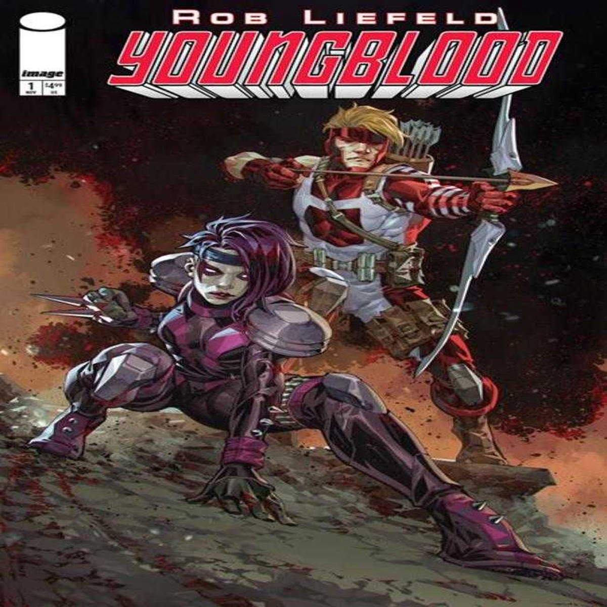 Youngblood #1 (2025) Cover H Kael Ngu 1:25