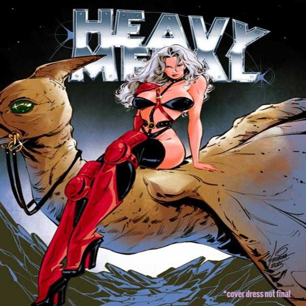 Heavy Metal Magazine #3 Cover D Sveta Shubina Massive Select Exclusive Variant (Mature) Limited To 2000 Copies Allocations May Occur