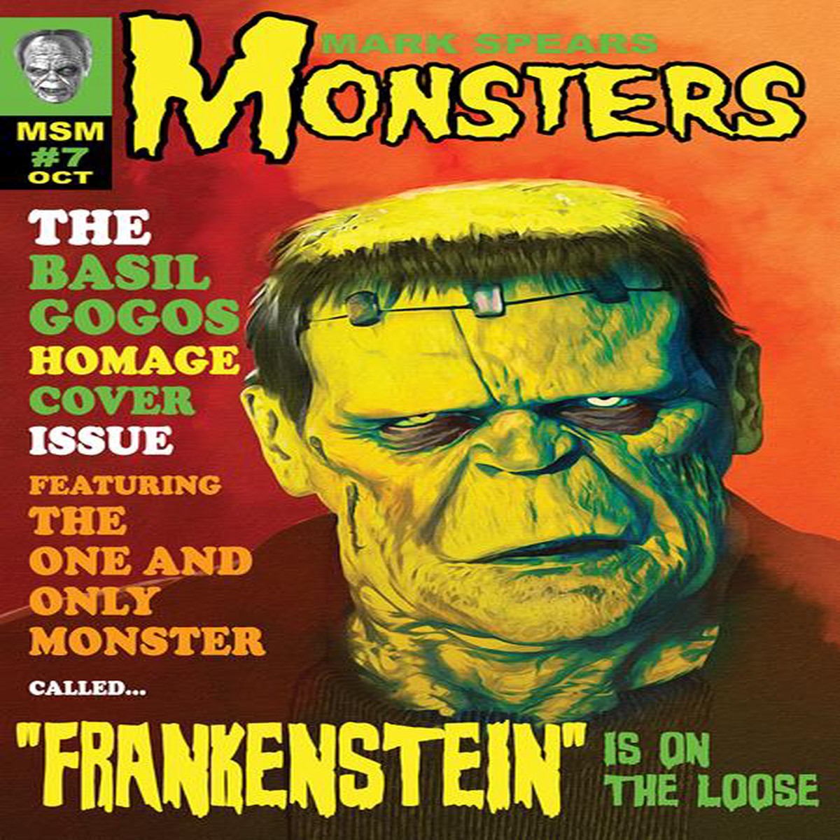 MARK SPEARS MONSTERS #7 CVR D INC 1:25