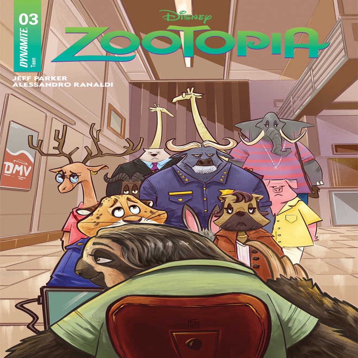 Zootopia #3 Cover B Ranaldi