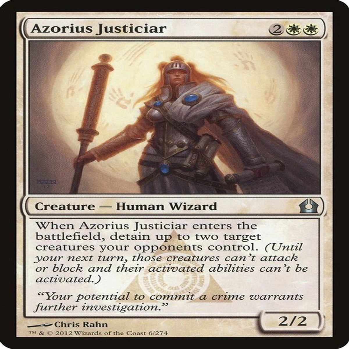 Azorius Justiciar | 6 | Return to Ravnica