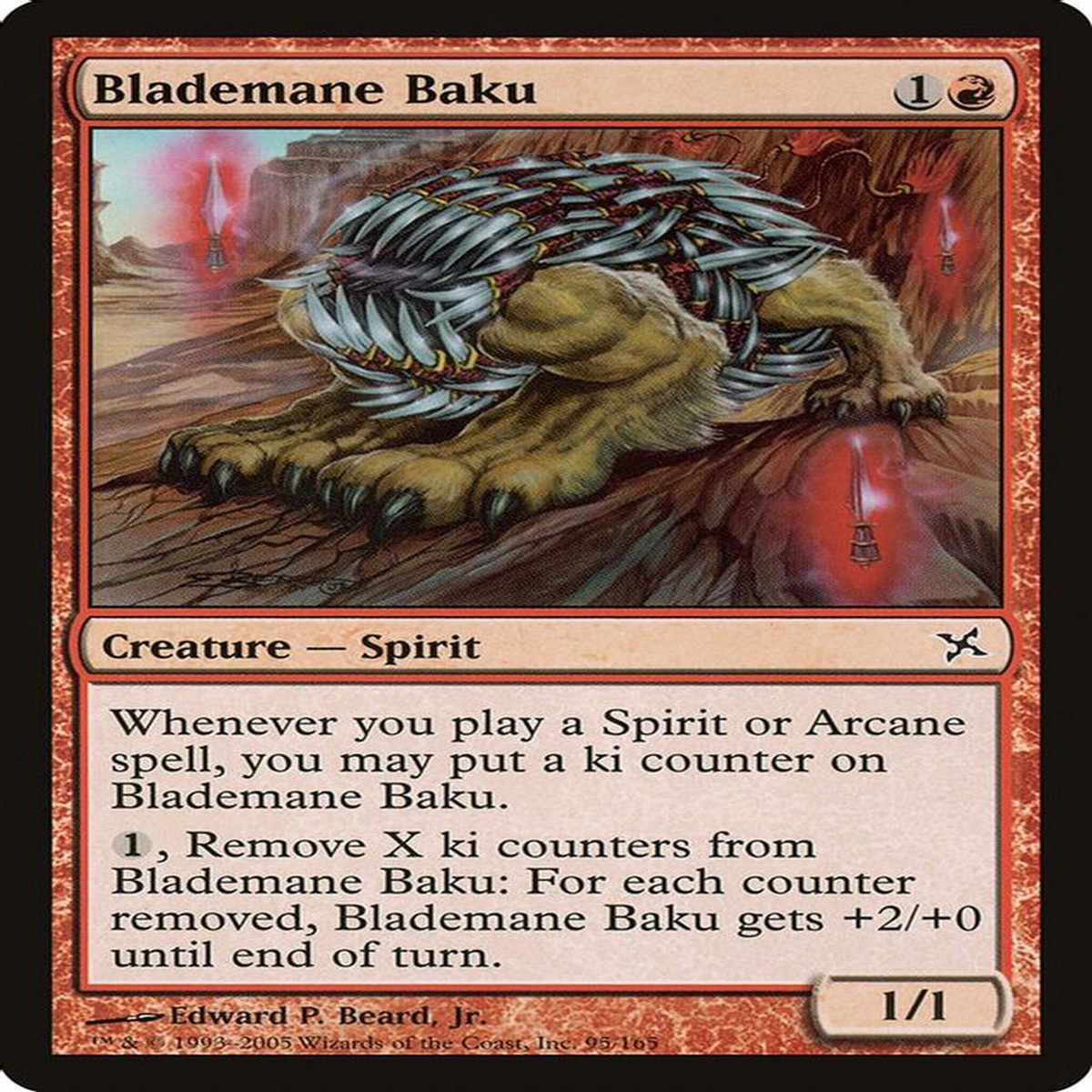 Blademane Baku | 95 | Betrayers of Kamigawa