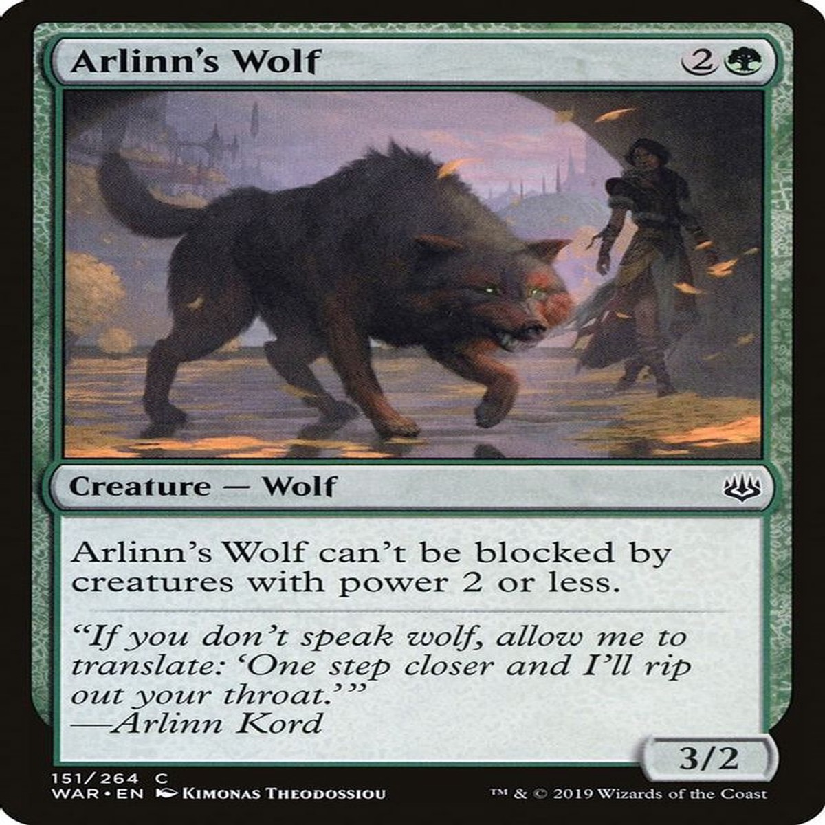 Arlinn's Wolf | 151 | War of the Spark