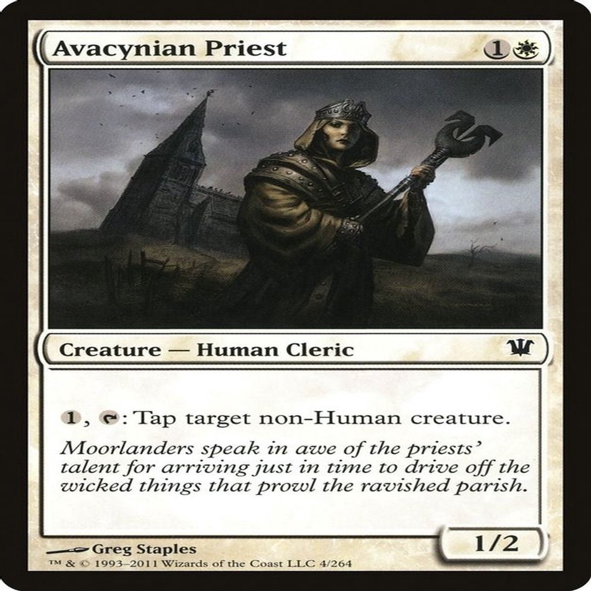 Avacynian Priest | 4 | Innistrad
