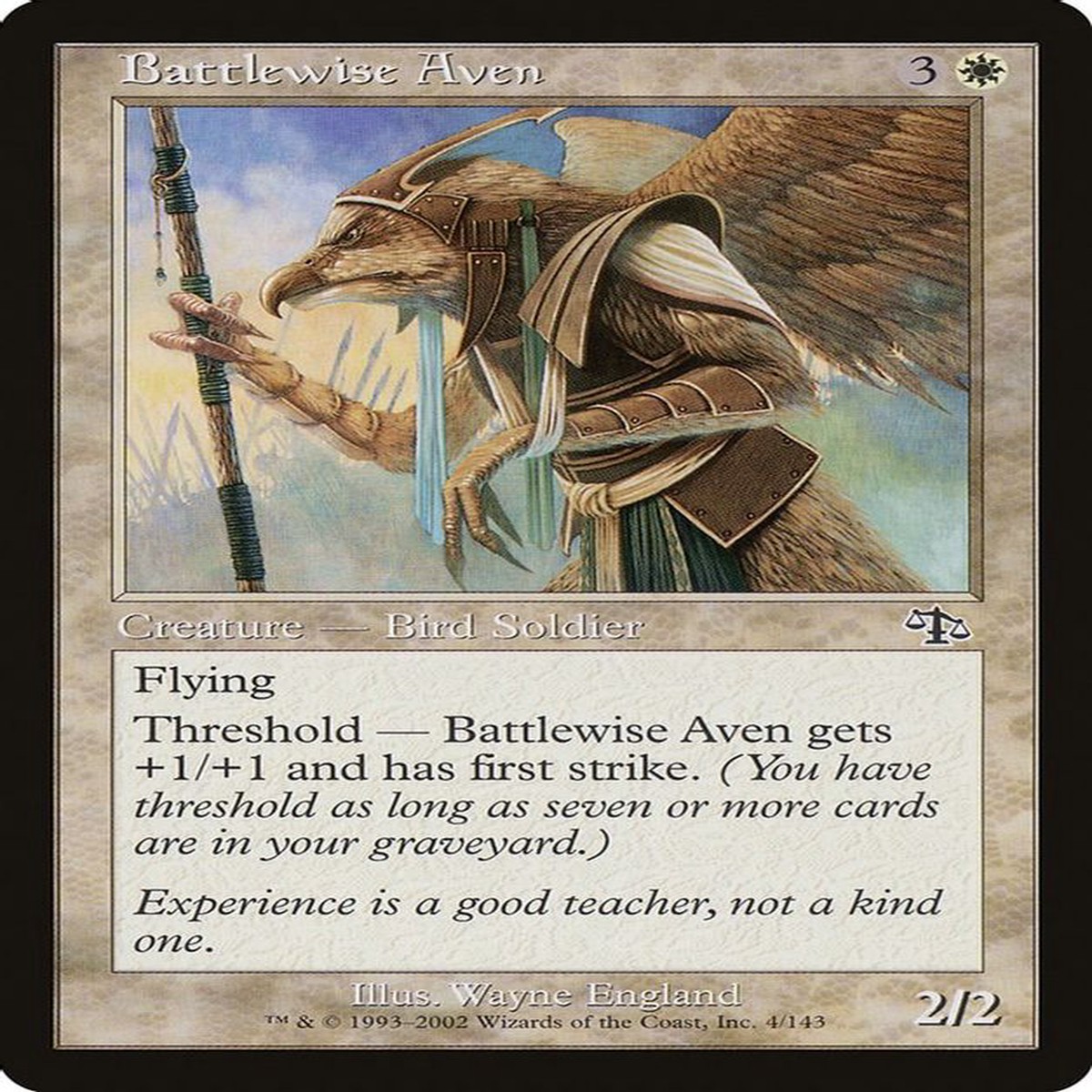 Battlewise Aven | 4 | Judgment