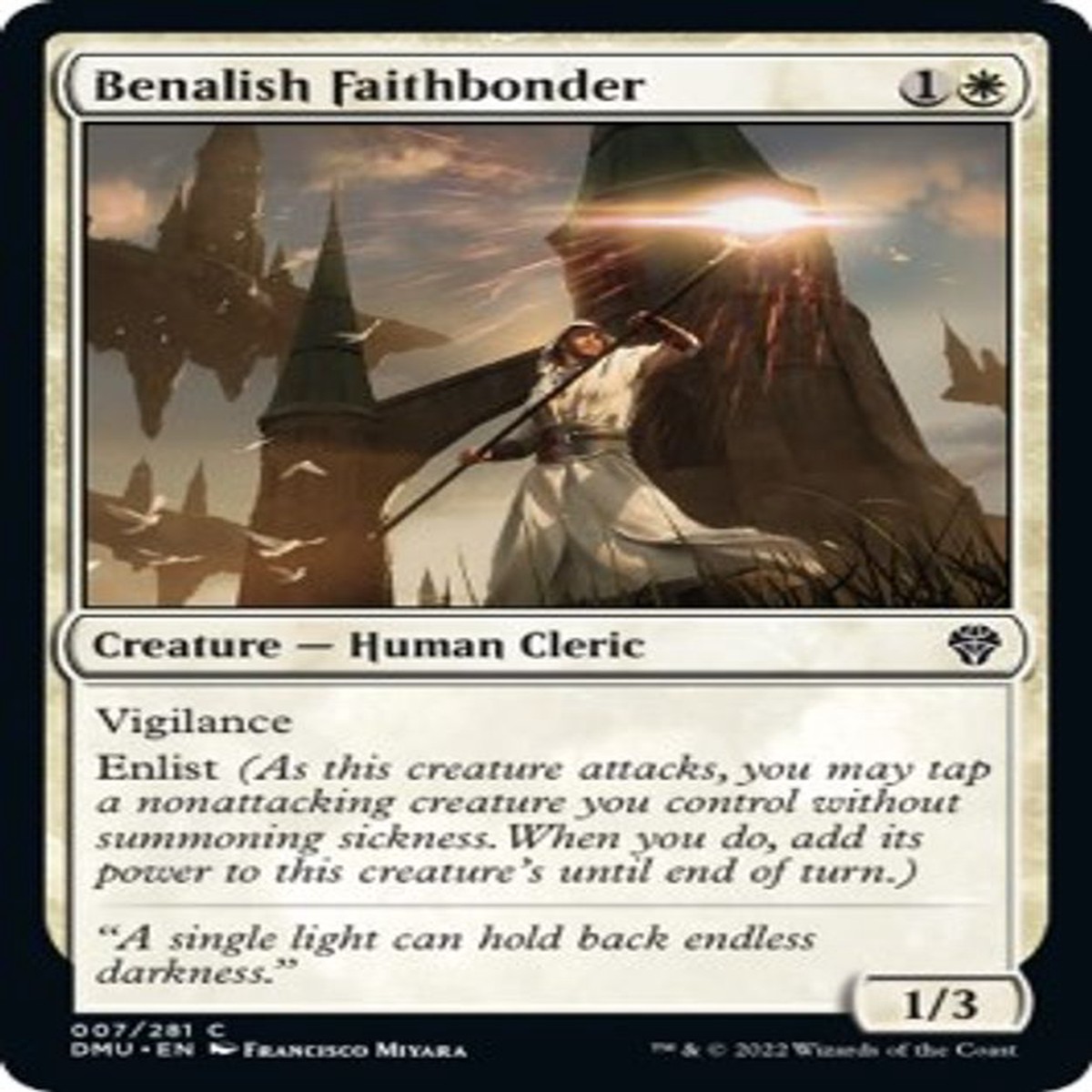 Benalish Faithbonder | 7 | Dominaria United