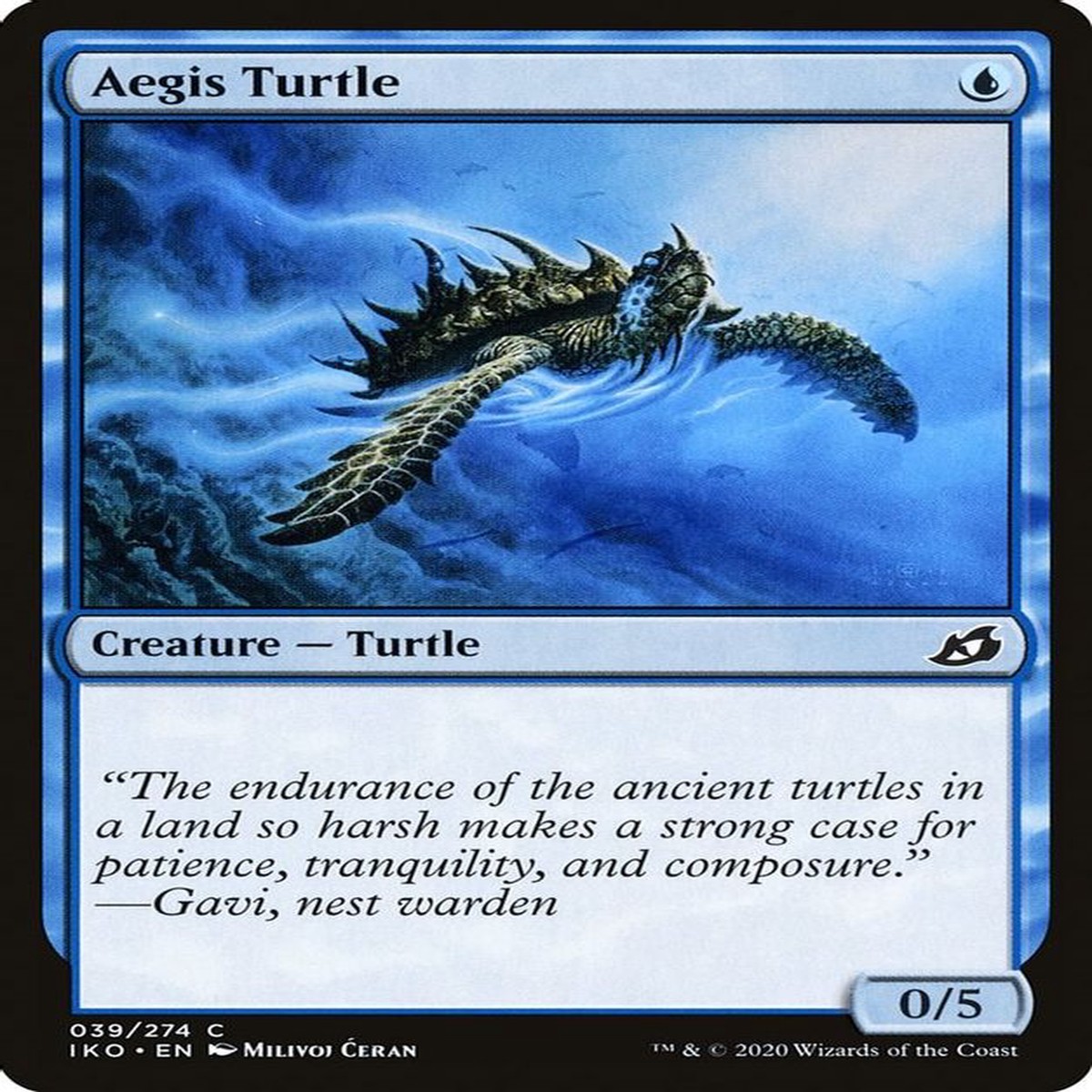 Aegis Turtle | 39 | Ikoria: Lair of Behemoths