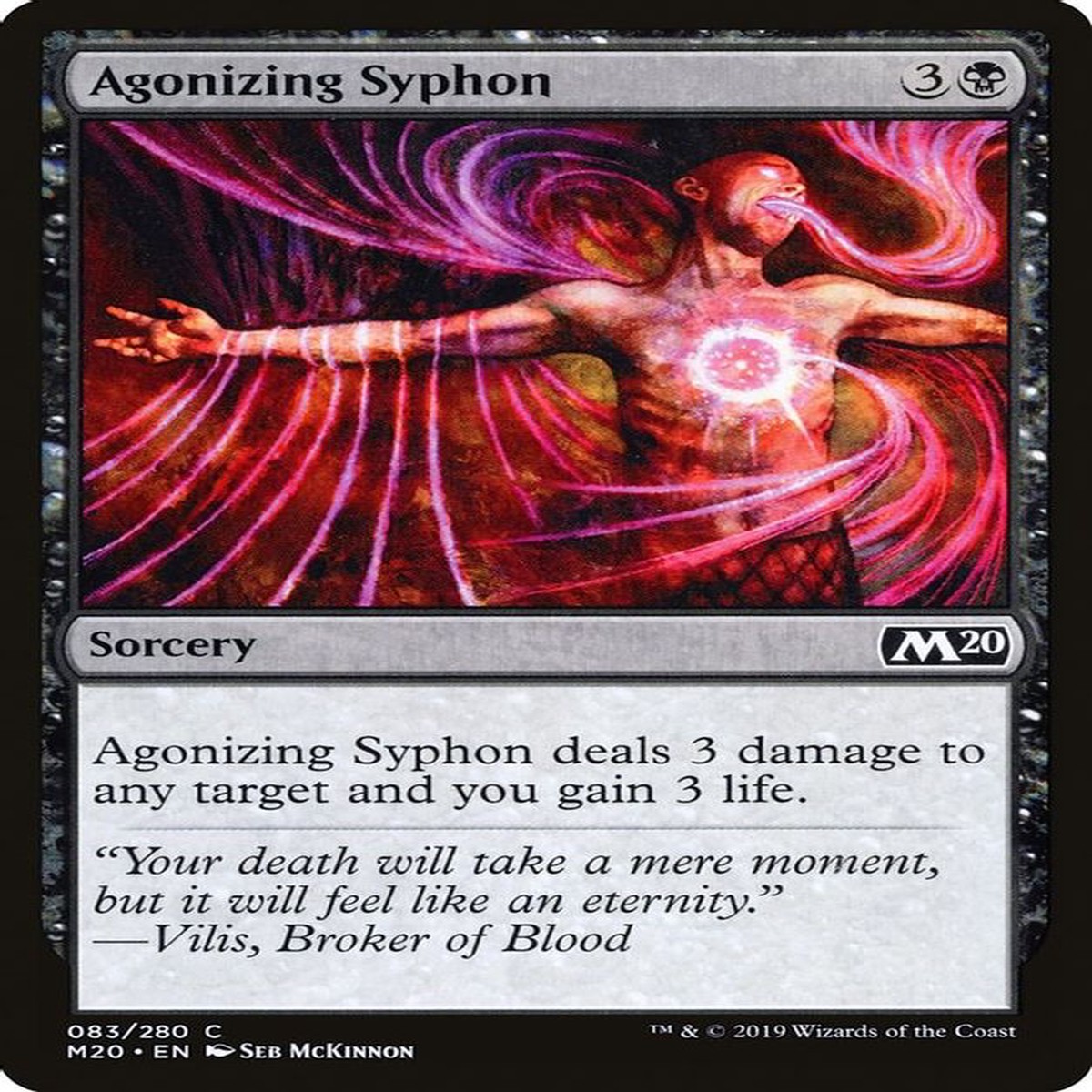 Agonizing Syphon | 83 | Core Set 2020