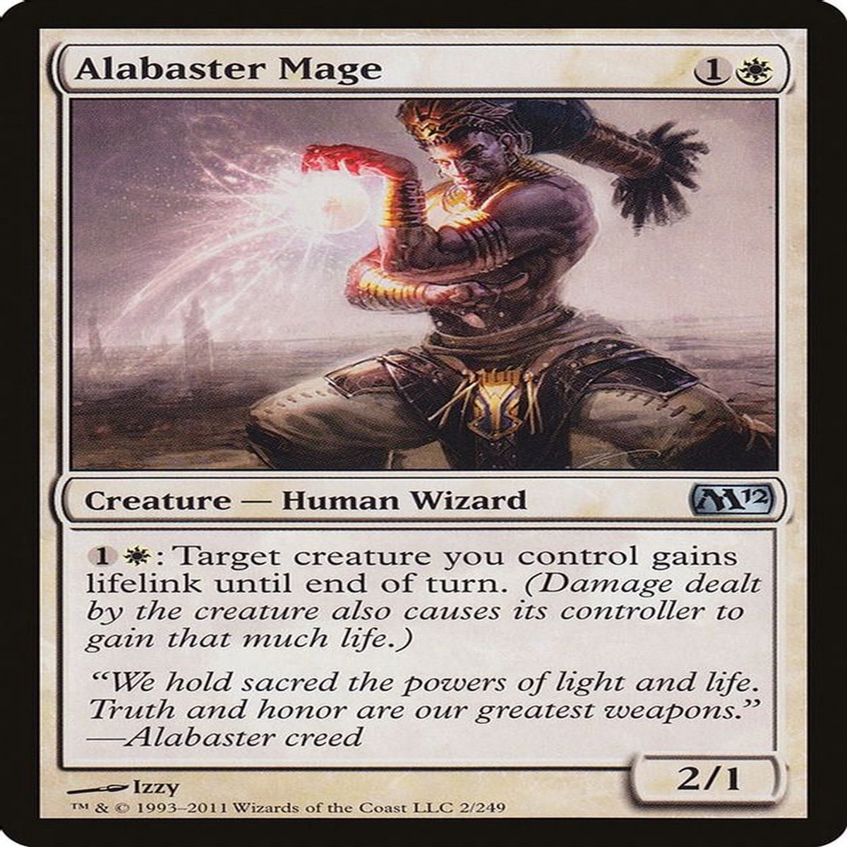 Alabaster Mage | 2 | Magic 2012 (M12)
