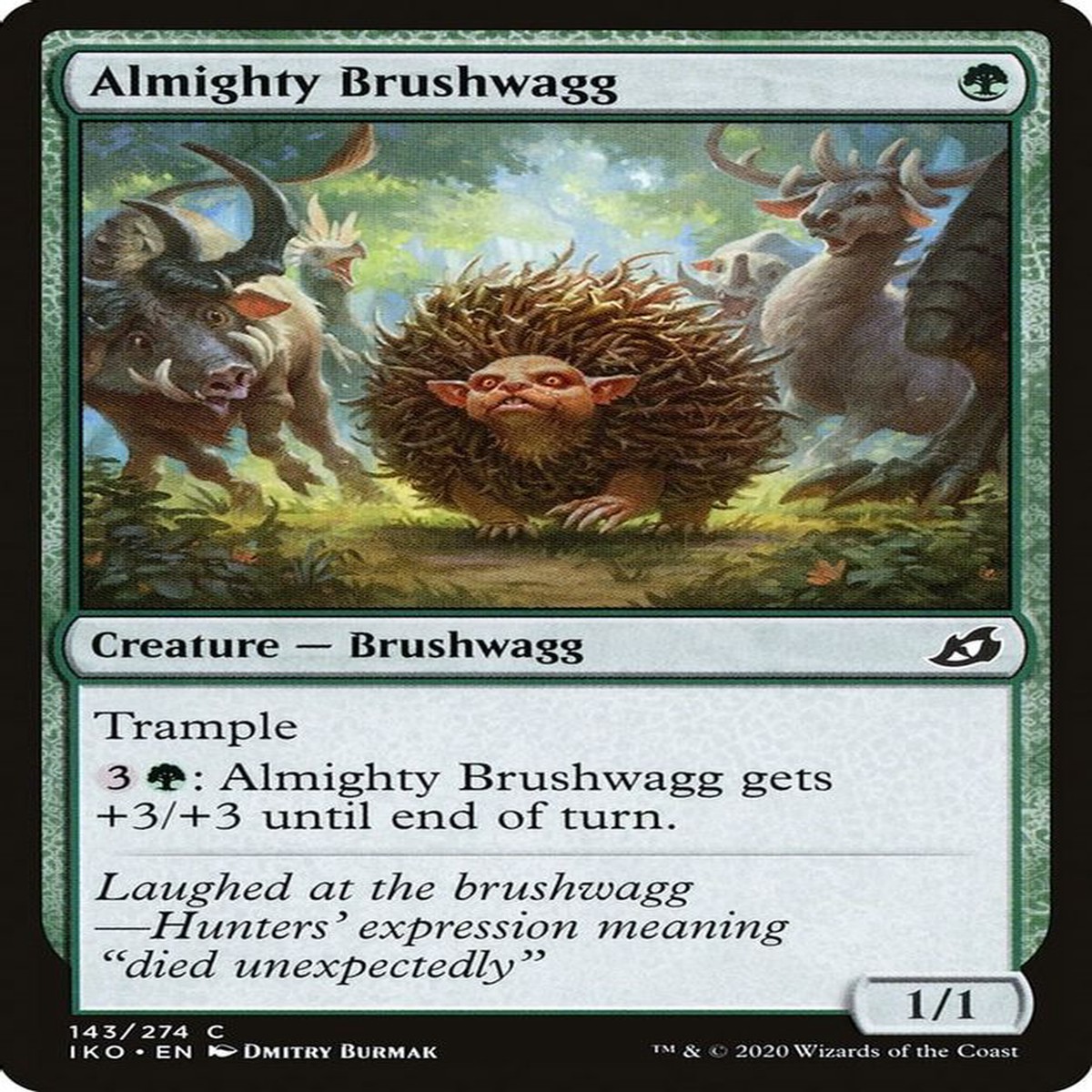 Almighty Brushwagg | 143 | Ikoria: Lair of Behemoths