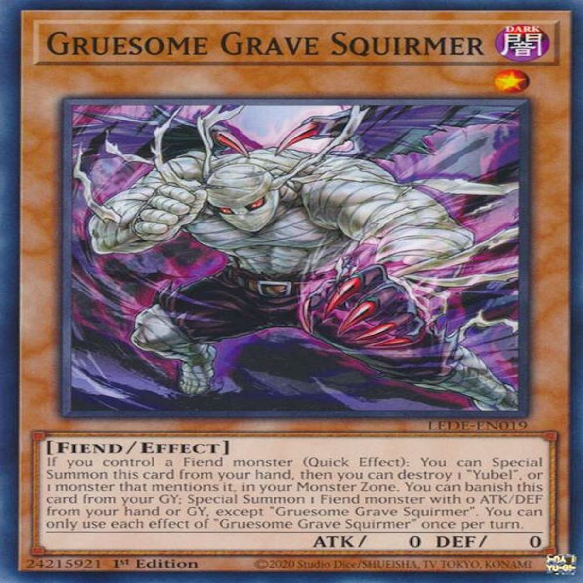 Gruesome Grave Squirmer | LEDE-EN019