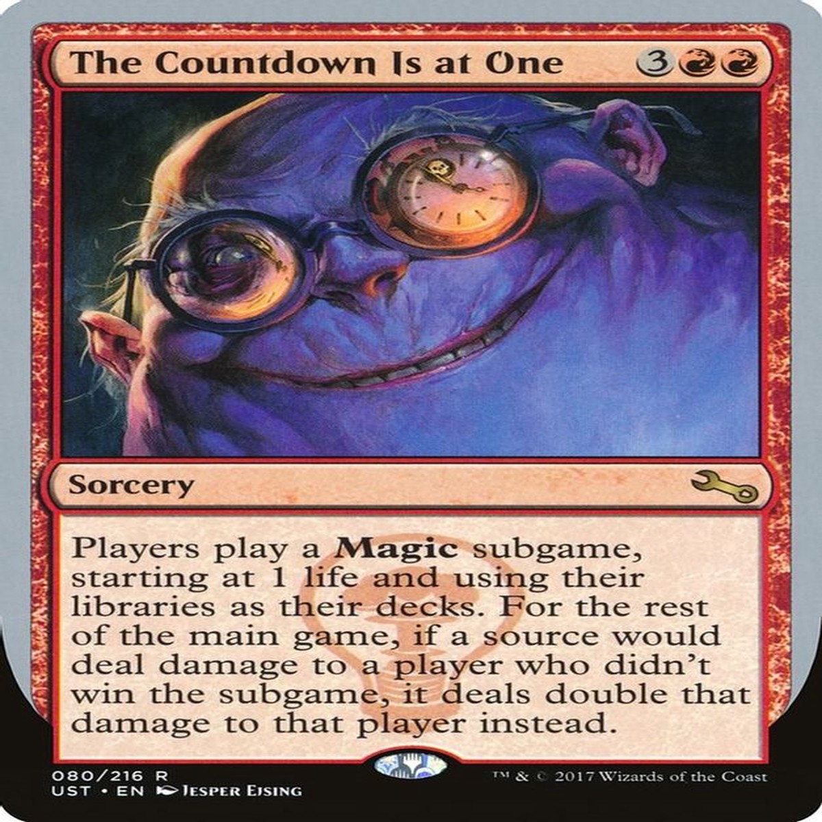 The Countdown Is at One | 80 | Unstable
