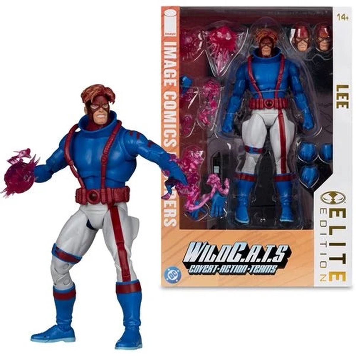 DC Multiverse Spartan Wild C.A.T.S Image Comic Founders Series McFarlane Elite Edition 7-Inch Deluxe Action Figure