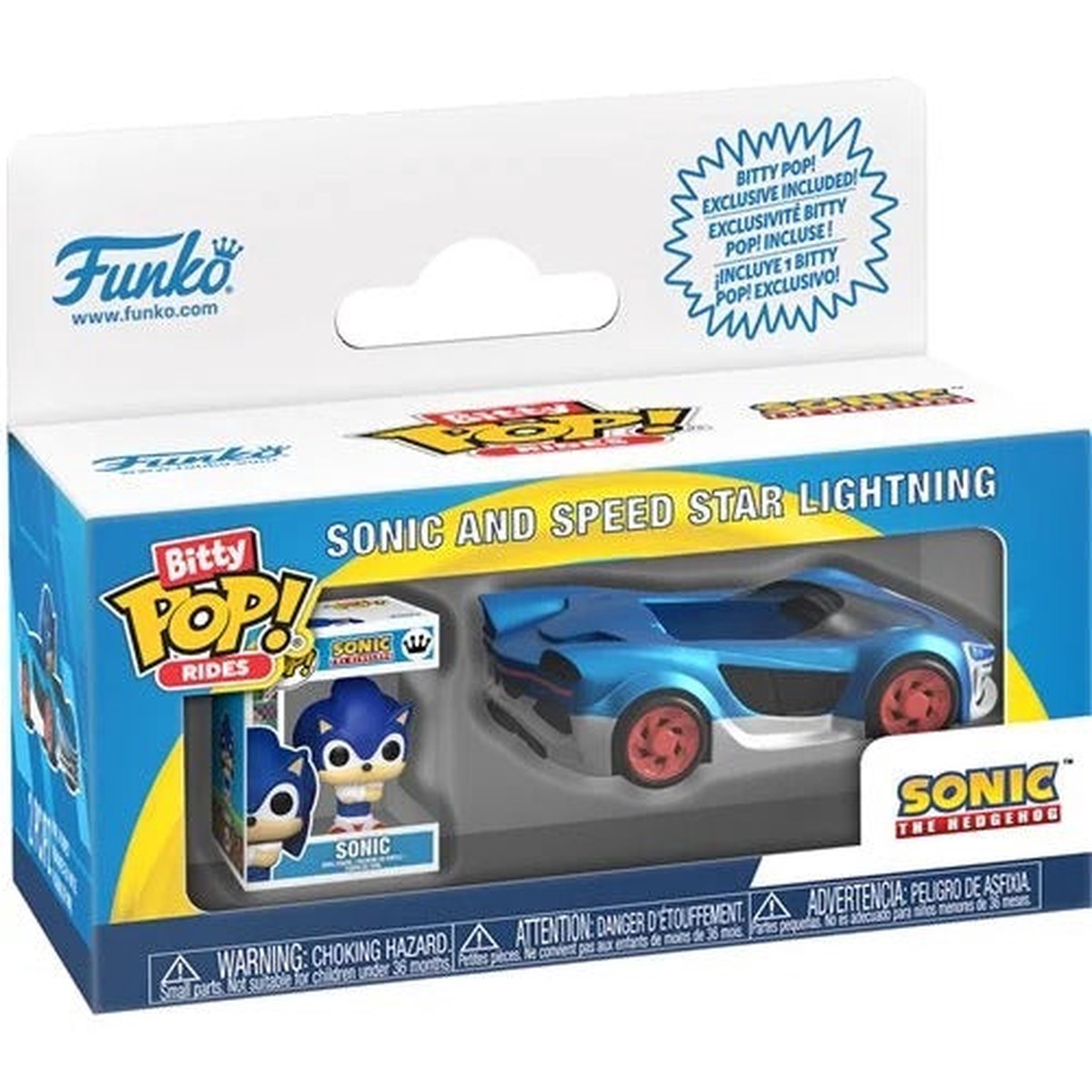 Funko Pop! Ride Bitty Sonic the Hedgehog Speed Star with Sonic