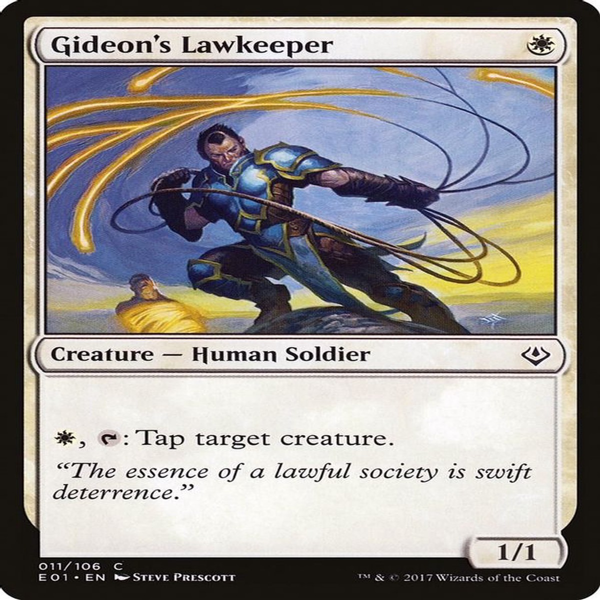 Gideon’s Lawkeeper | 11 | Archenemy: Nicol Bolas