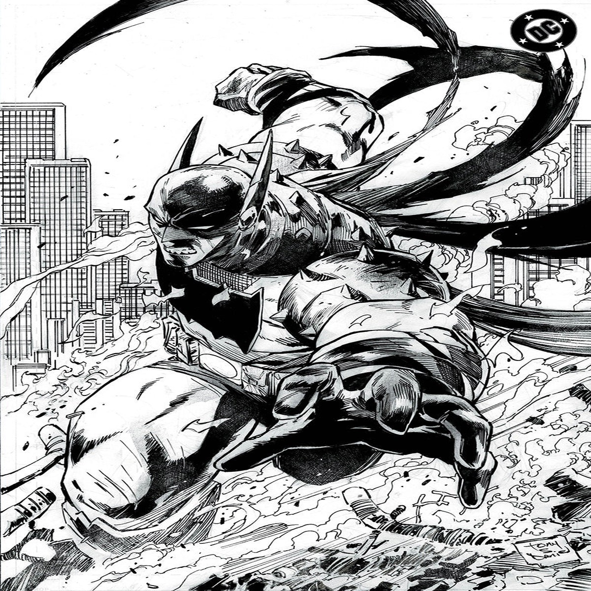[BLACK & WHITE] ABSOLUTE BATMAN #25 TONY DANIEL EXCLUSIVE VIRGIN VAR (10/28/2026)