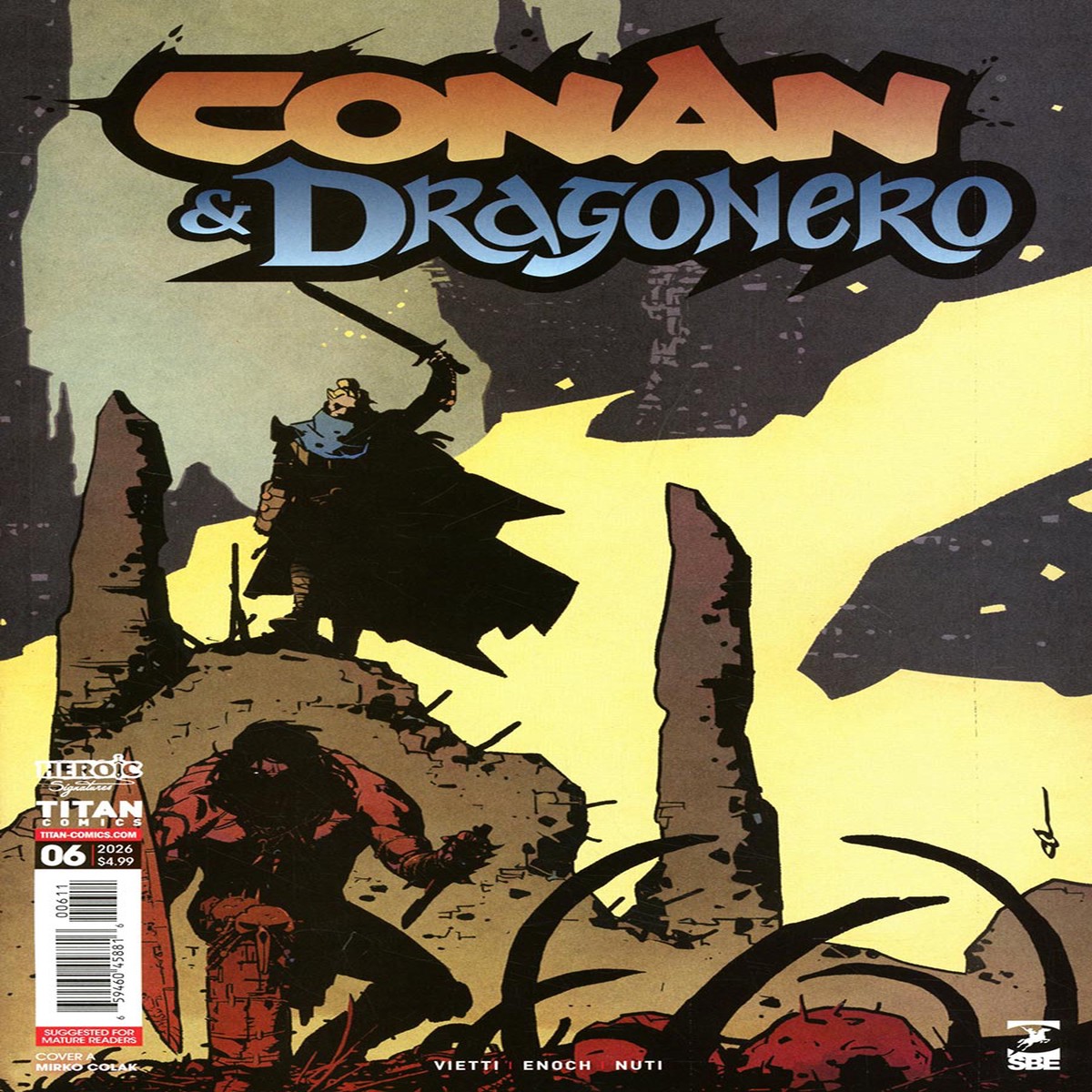 Conan and Dragonero #6 (OF 7)