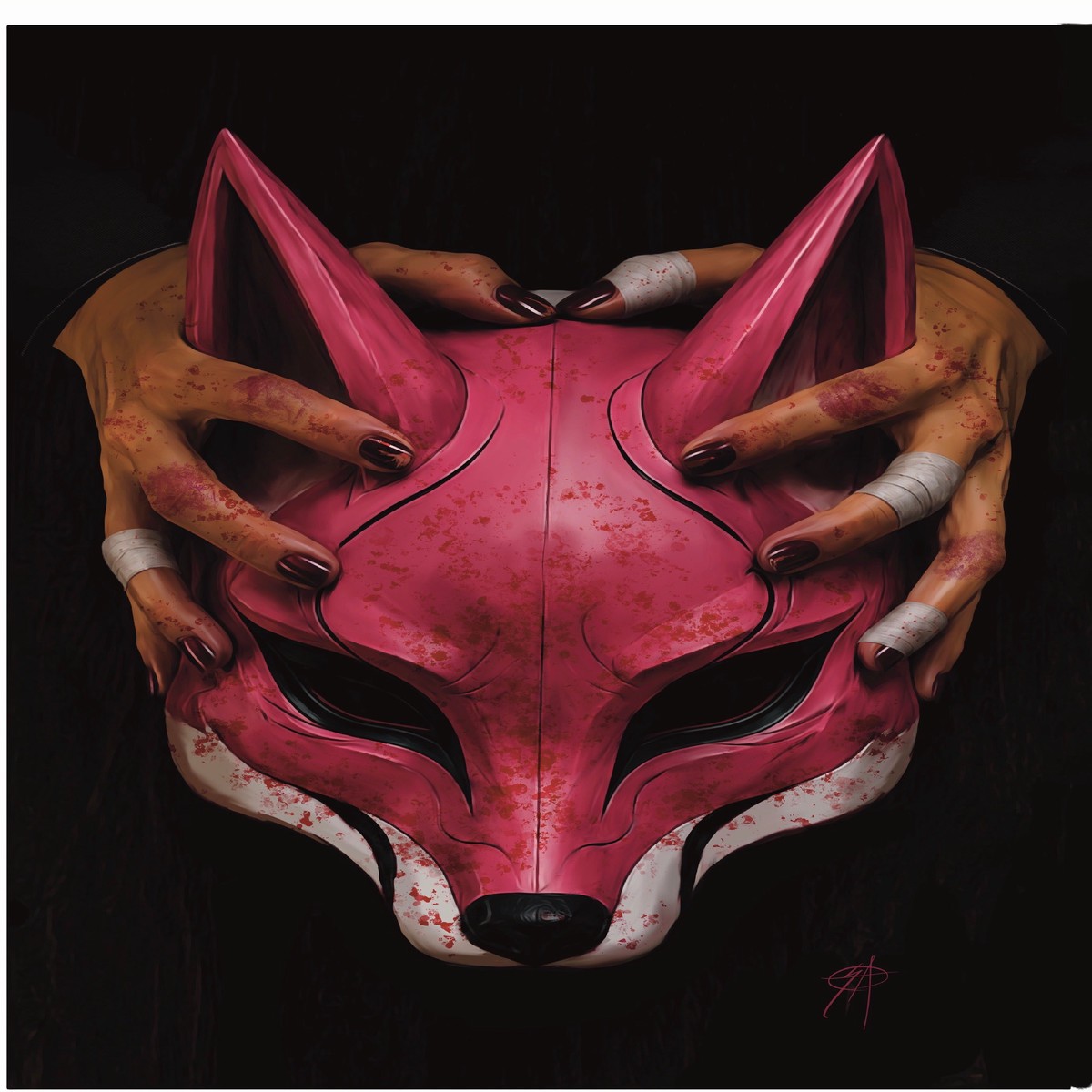 Exquisite Corpses: Fox Mask Killer #1 SETH ADAMS Big Dex Comics Exclusive Virgin Variant LTD 500