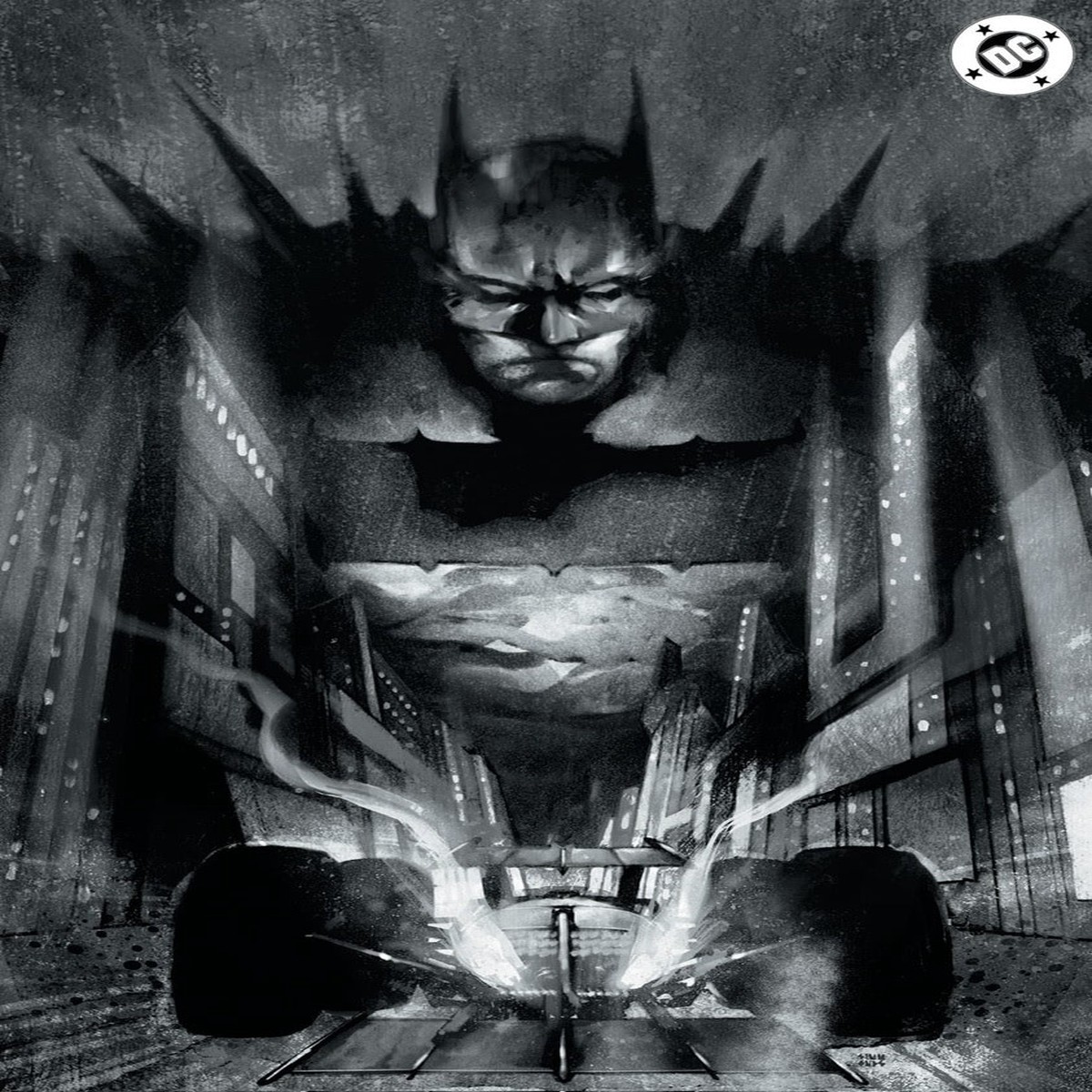 Absolute Batman #22 MARTIN SIMMONDS SDCC Exclusive B/W FOIL Variant