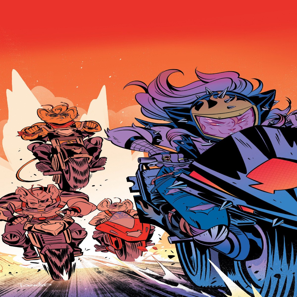 BIKER MICE FROM MARS SCORCH #2 CVR C INC 1:10 TANGO VAR (9/23/26)