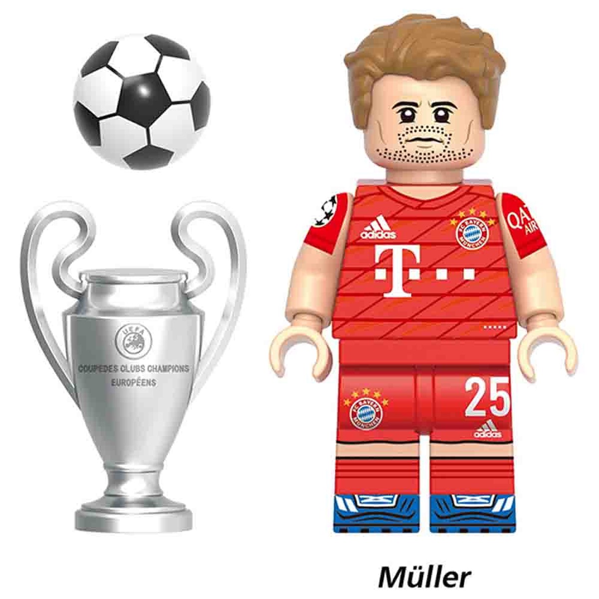 Thomas Muller Minifigure Sports Soccer Icons World Cup Football