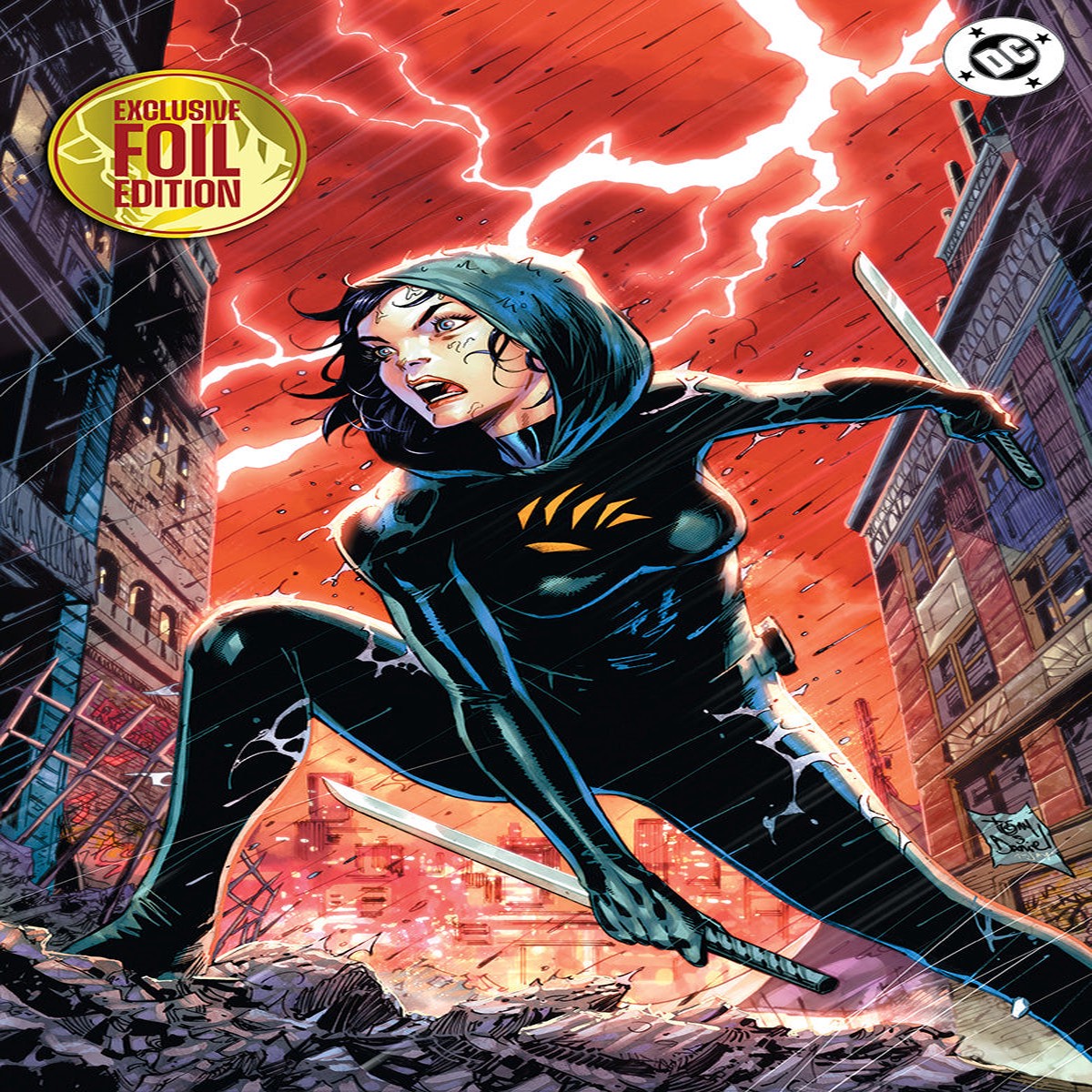 [FOIL] ABSOLUTE CASSANDRA CAIN THE SHADOW’S HAND #1 (ONE SHOT) TONY DANIEL EXCLUSIVE VIRGIN VAR (09/09/2026) (09/16/2026)