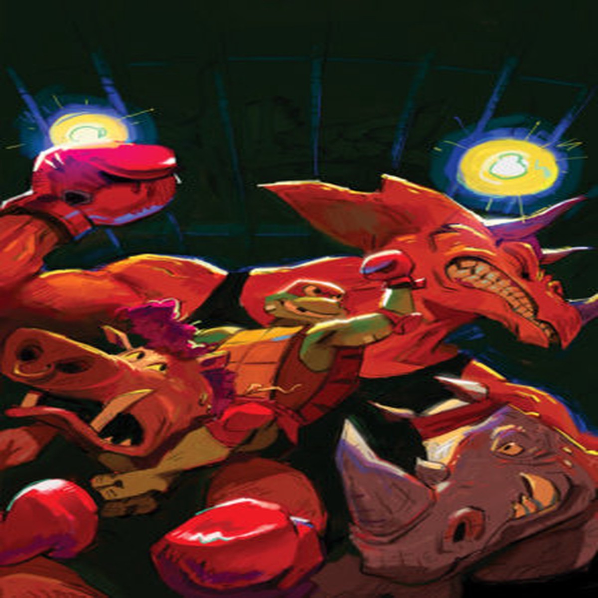 Tales of the Teenage Mutant Ninja Turtles: Coastal Chaos #1 (9/9/26) 1:10 Variant (Chalky Hobby Set Full Art)