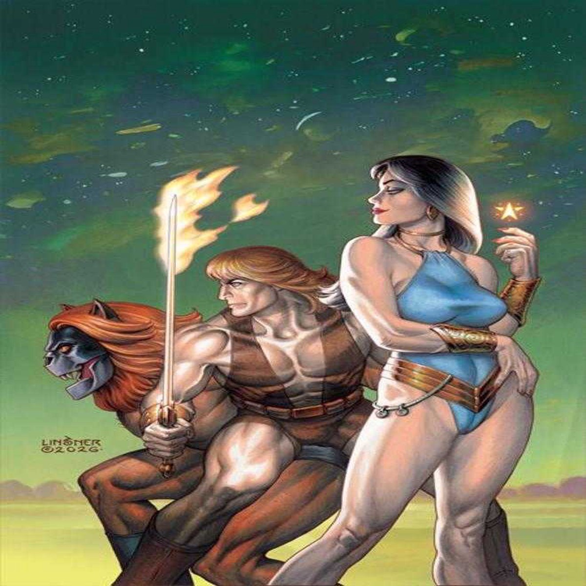 Thundarr The Barbarian #6 Cover G 1:10 Joseph Michael Linsner Full Art