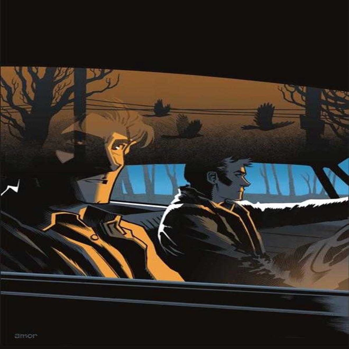 Supernatural #9 Cover J 1:20 John Amor Full Art Variant