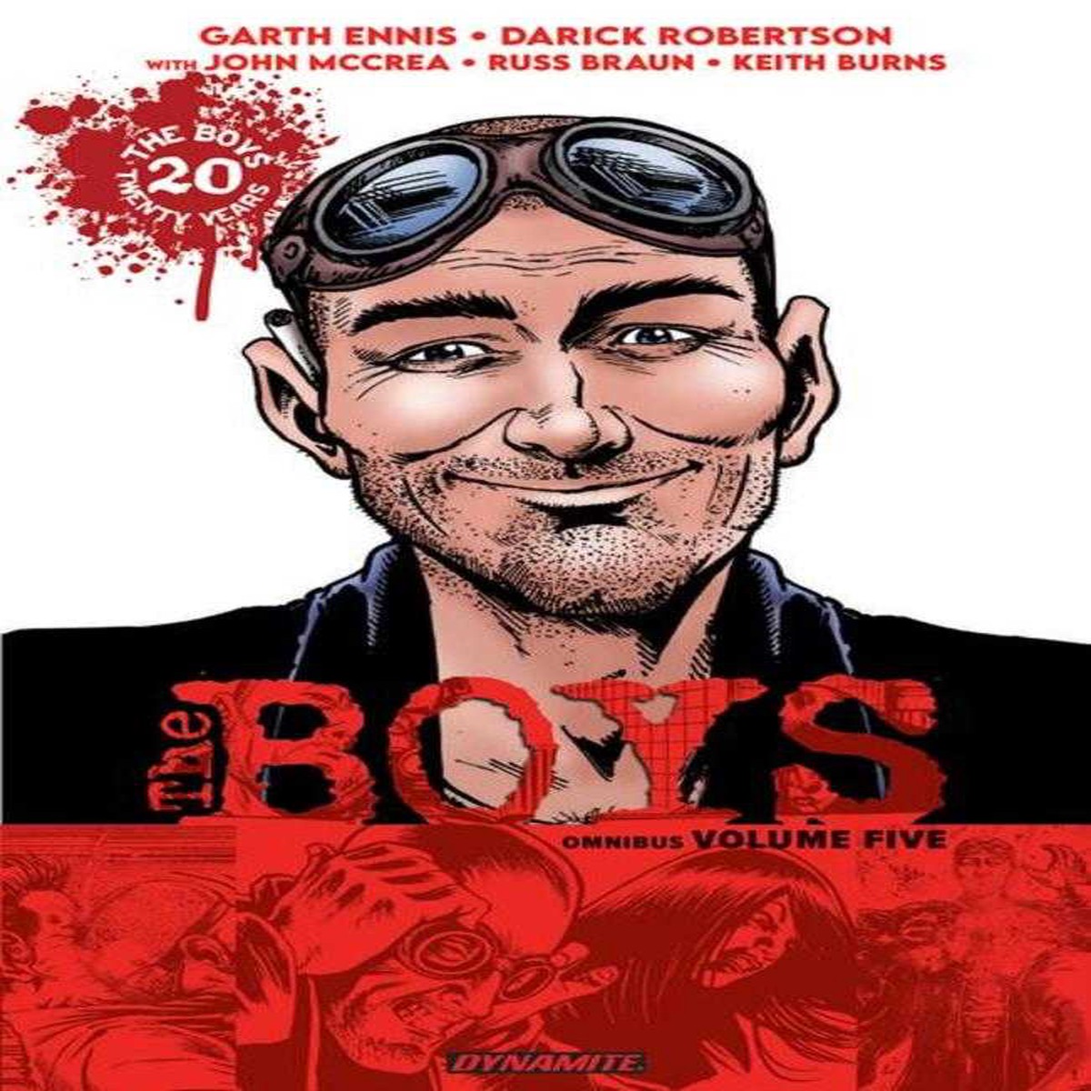 Boys 20 Th Anniversary Omnibus TPB Volume 05 Signed By Garth Ennis & Darick Robertson