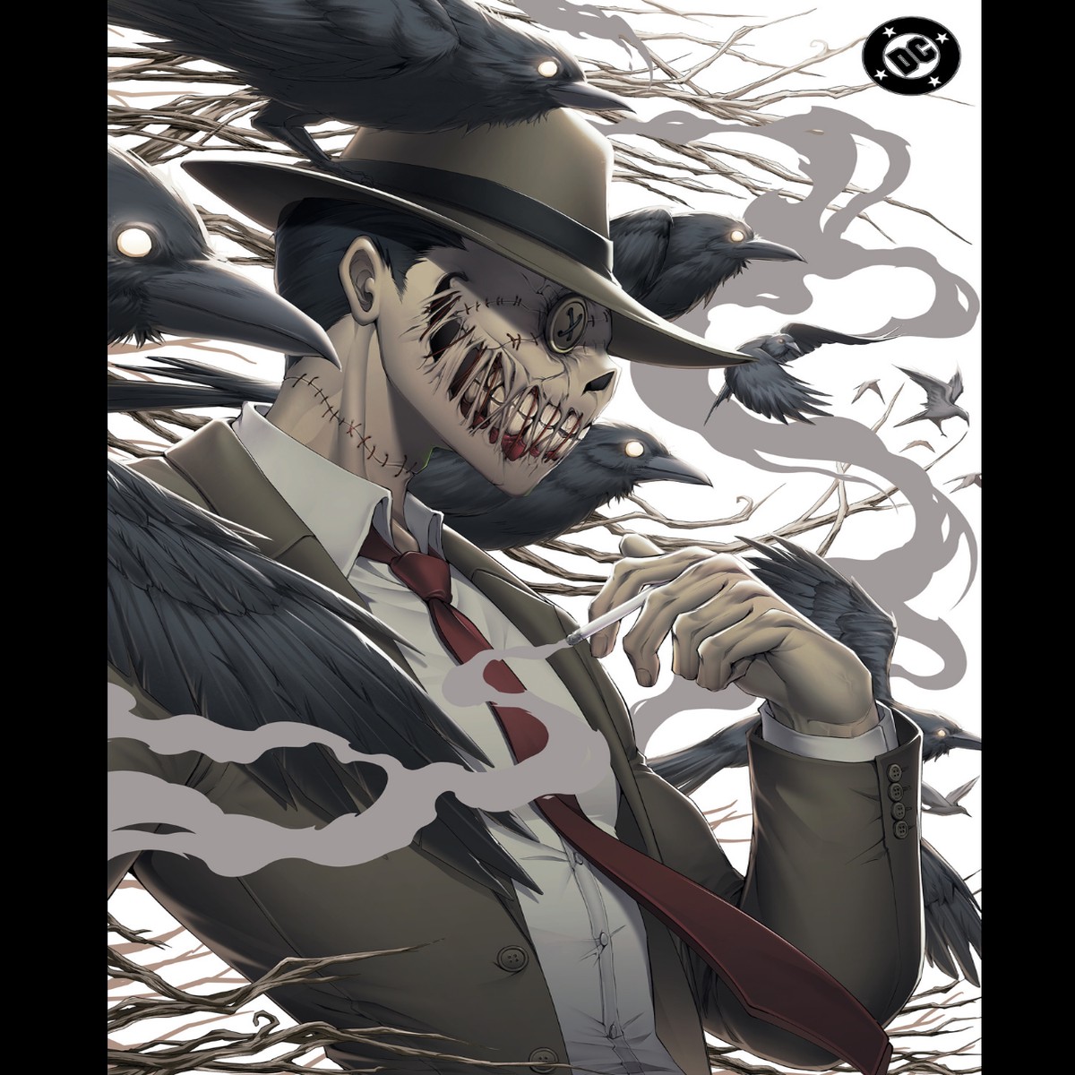ABSOLUTE BATMAN #19, RACHTA LIN EXCLUSIVE SPOT FOIL WHITE VIRGIN