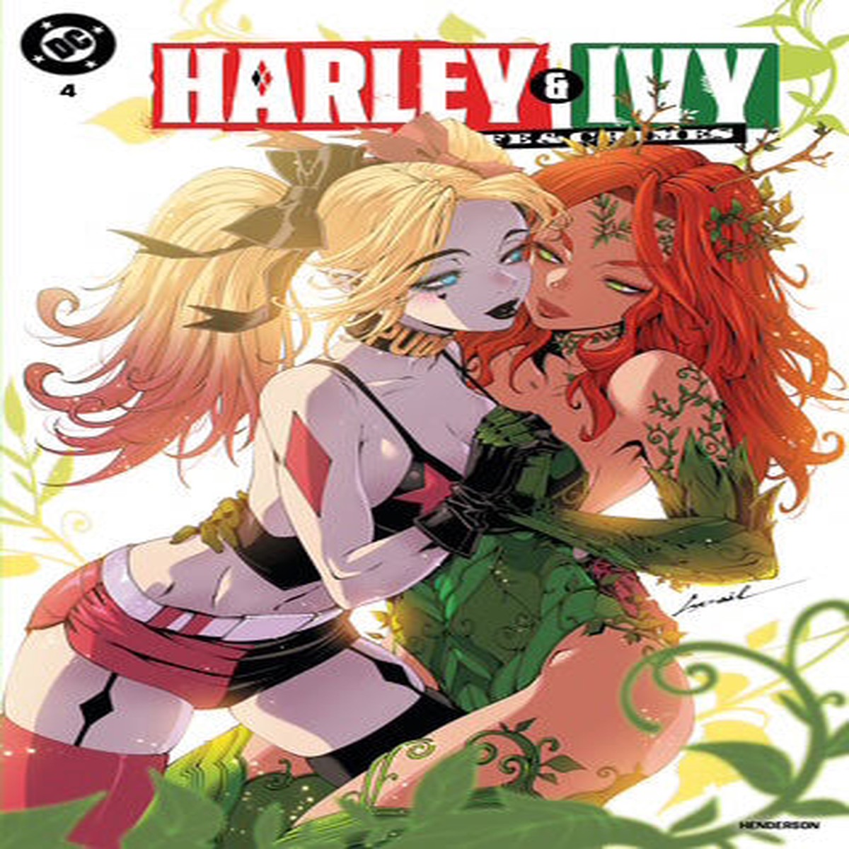 Harley & Ivy Life and Crimes #4 GODTAIL Exclusive Trade Dress