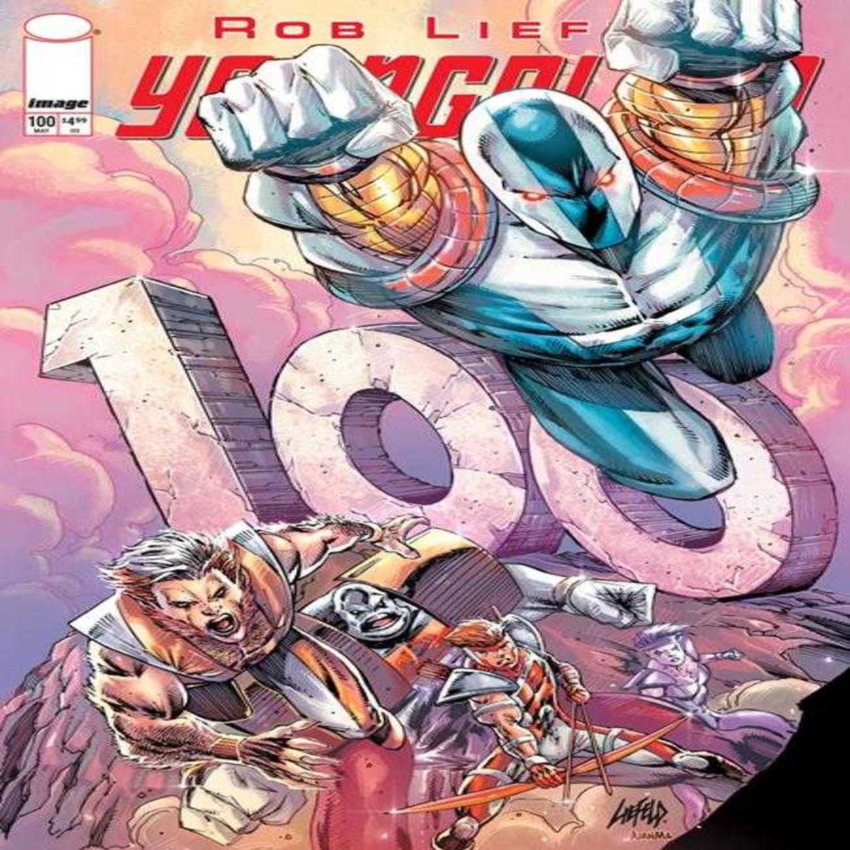 Youngblood #100 Cover A Rob Liefeld