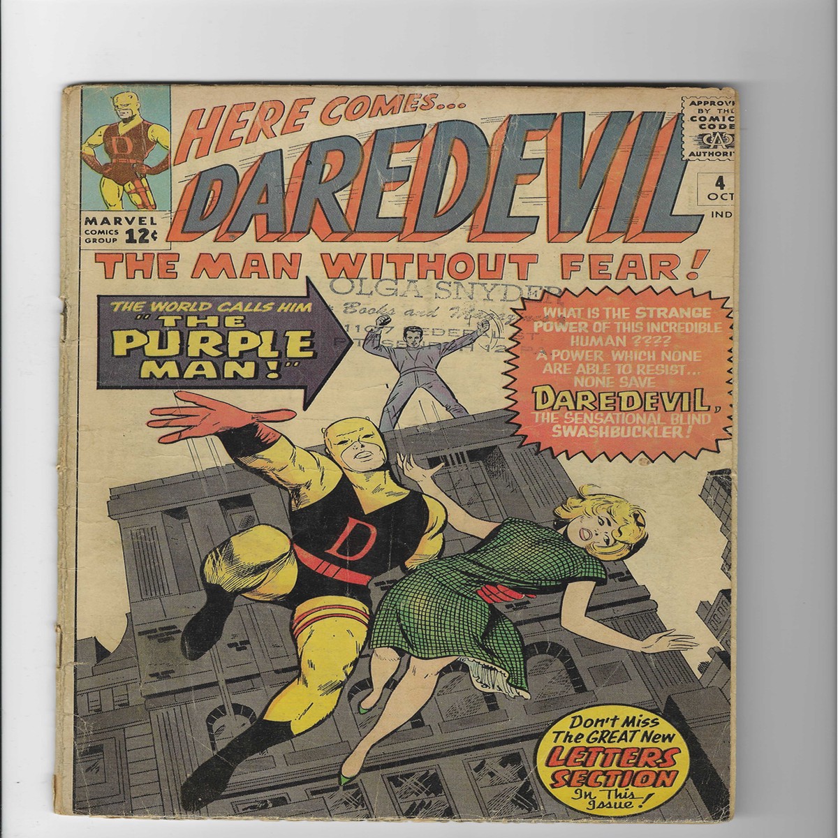 Daredevil, Vol. 1 #4