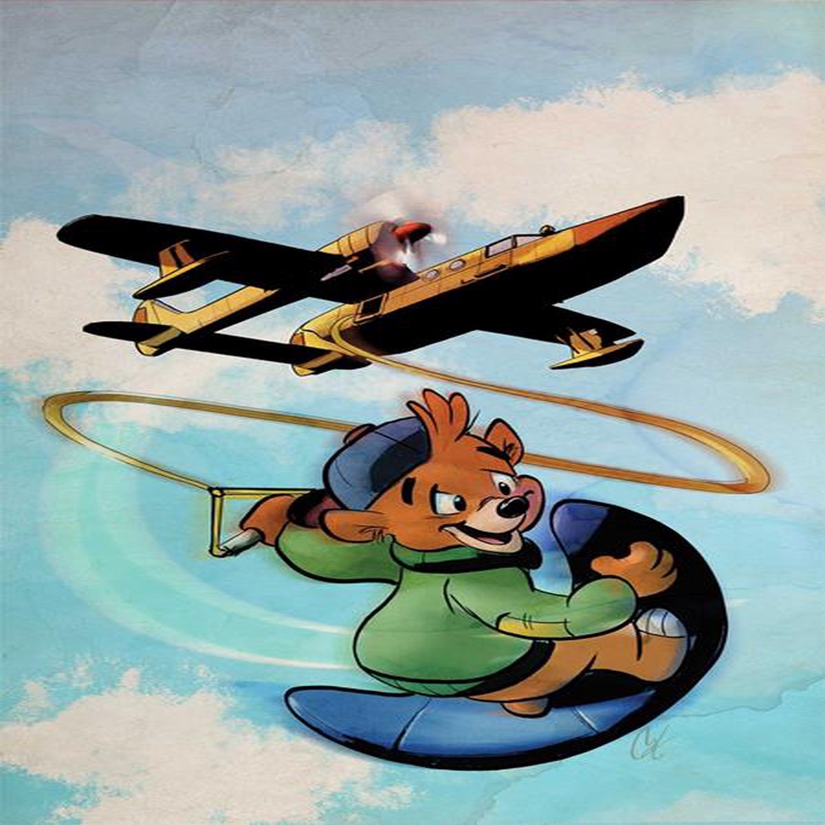 TALESPIN #3 CVR F INC 1:10 CAT STAGGS ART VIRGIN VAR ( 10/14/26)