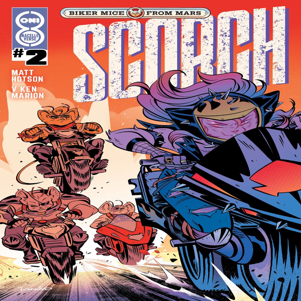 Biker Mice From Mars Scorch #2