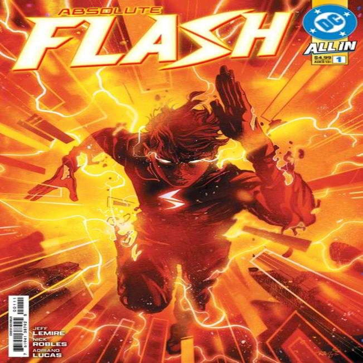 Absolute Flash #1 Cover A Nick Robles - 1ST PRINT