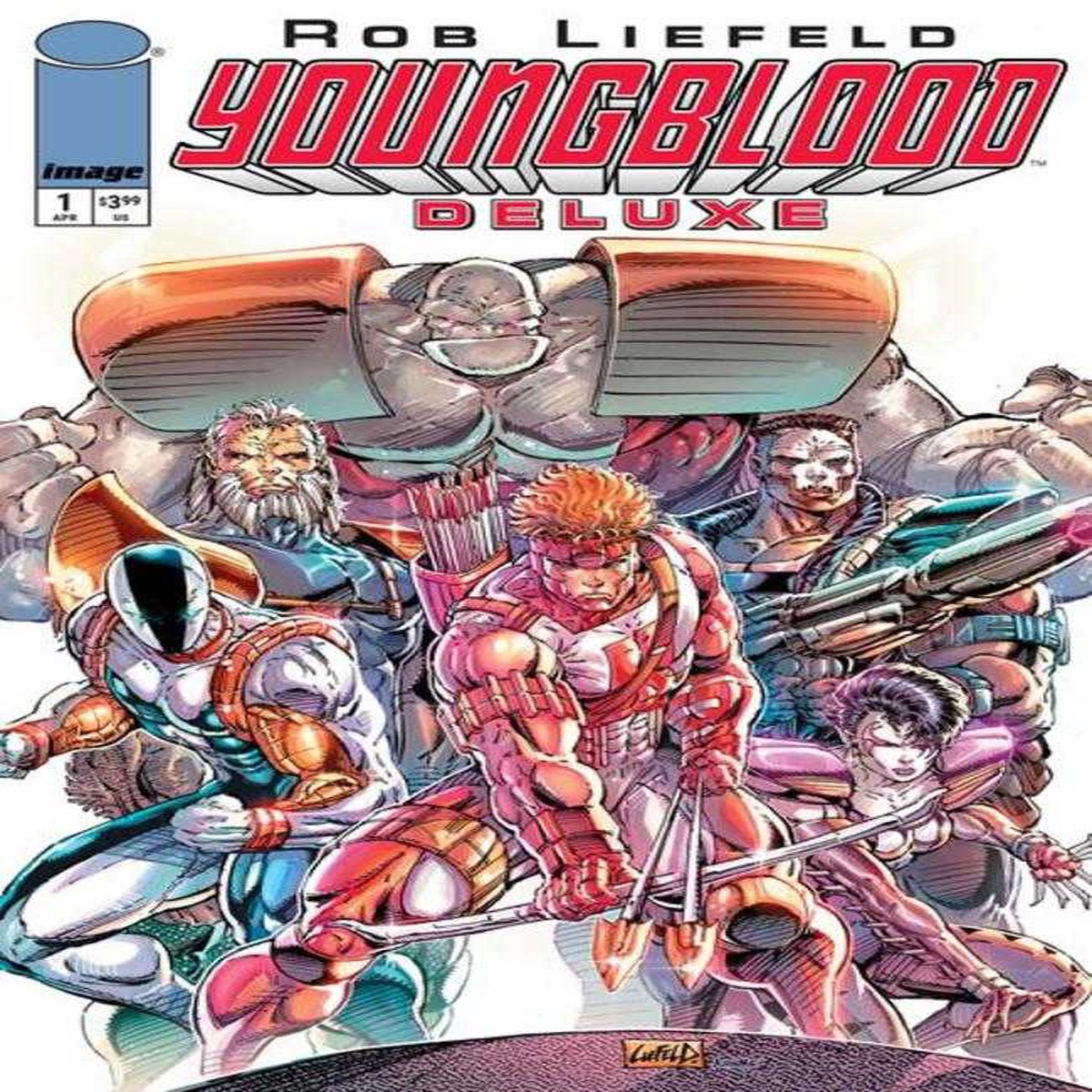 Youngblood Deluxe #1 Cover A Rob Liefeld